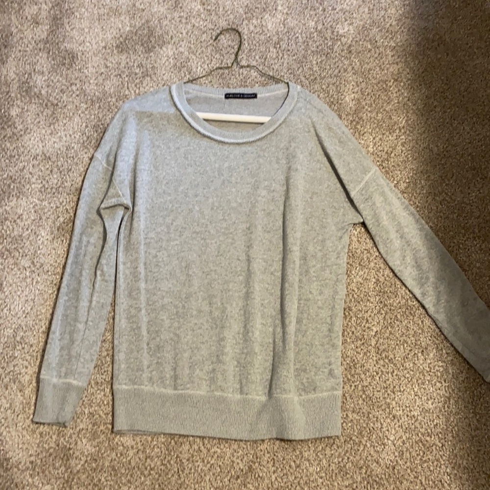 Harlowe and Graham comfy light sweater!